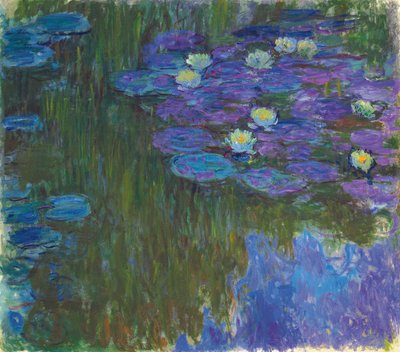 Blühende Seerosen von Claude Monet